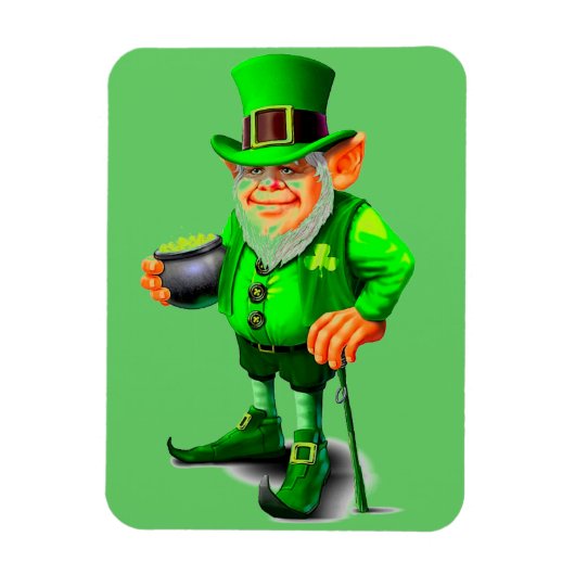 Magnet Flexible Aimant CUTE LEPRECHAUN (Vertical)
