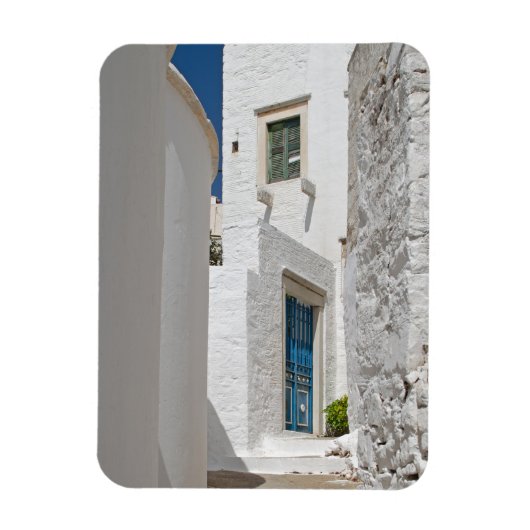 Magnet Flexible Aimant d'architecture d'île grecque (Vertical)