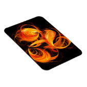 Magnet Flexible Aimant d'art Abstrait Fireball (Côté Droit)