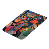 Magnet Flexible Aimant d'art "Composition colorée" (Côté Gauche)