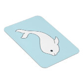 Magnet Flexible Aimant de baleine béluga (Côté Droit)