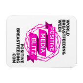 Magnet Flexible Aimant de Blitz Média Positif (Horizontal)