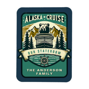 Magnet Flexible Aimant de cabine de bateau de croisière en Alaska