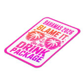 Magnet Flexible Aimant de cabine de croisière pour forfait boisson (Côté Gauche)