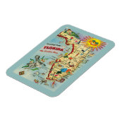 Magnet Flexible Aimant de carte de Floride (Côté Gauche)