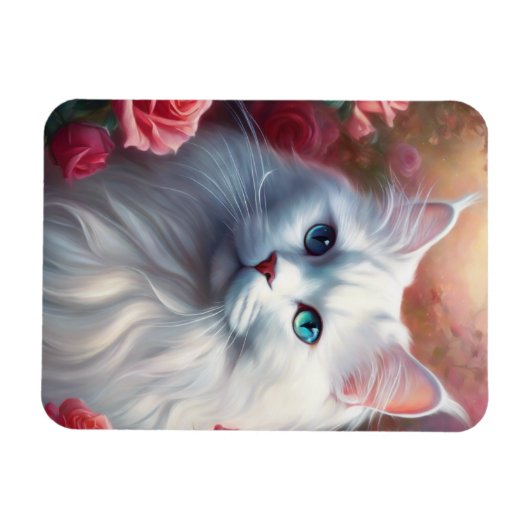 Magnet Flexible Aimant de chat (Horizontal)