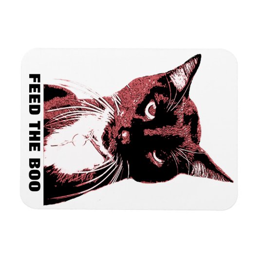 Magnet Flexible Aimant de chat (Horizontal)