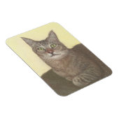 Magnet Flexible Aimant de chat Abyssinien (Côté Droit)