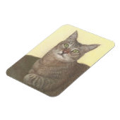 Magnet Flexible Aimant de chat Abyssinien (Côté Gauche)