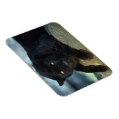 Magnet Flexible Aimant de chat noir (Côté Droit)