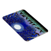 Magnet Flexible Aimant de chats noirs "Neuf Queues" (Côté Droit)