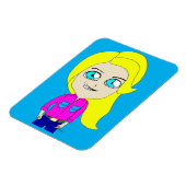 Magnet Flexible aimant de chibi (Côté Gauche)