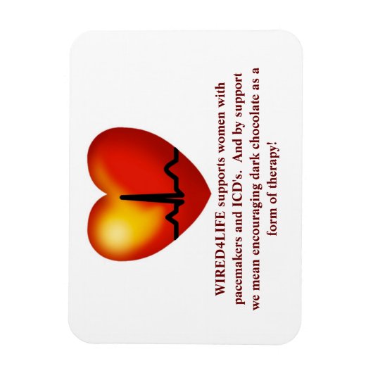 Magnet Flexible Aimant de chocolat foncé (Vertical)