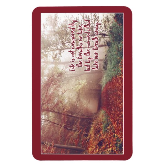 Magnet Flexible Aimant de citation de vie (Vertical)