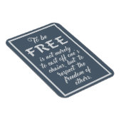 Magnet Flexible Aimant de citation libre (Côté Droit)