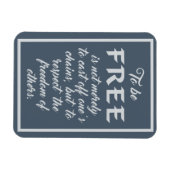 Magnet Flexible Aimant de citation libre (Horizontal)