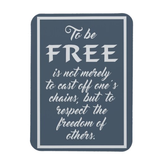 Magnet Flexible Aimant de citation libre (Vertical)