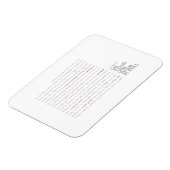 Magnet Flexible Aimant de citation Walt Whitman (Côté Gauche)