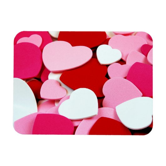 Magnet Flexible Aimant de coeur de Valentine (Horizontal)