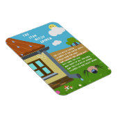 Magnet Flexible Aimant de comptine Itsy Bitsy Spider (Côté Droit)