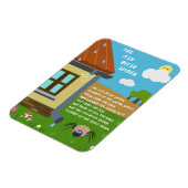 Magnet Flexible Aimant de comptine Itsy Bitsy Spider (Côté Gauche)