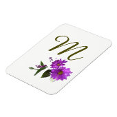 Magnet Flexible Aimant de conception de marguerites violettes (Côté Gauche)
