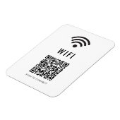 Magnet Flexible Aimant de connexion WiFi avec conception de code Q (Côté Gauche)