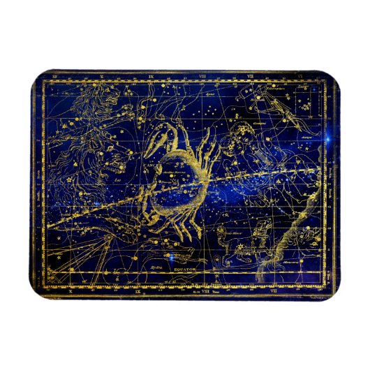 Magnet Flexible aimant de constellation de cancer (Horizontal)