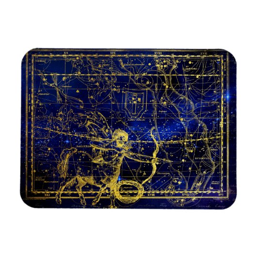 Magnet Flexible aimant de constellation sagittaire (Horizontal)