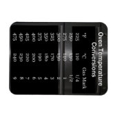 Magnet Flexible Aimant de conversion des températures du four (Horizontal)