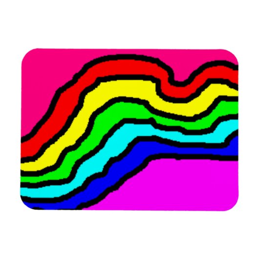 Magnet Flexible Aimant de couleurs (Horizontal)