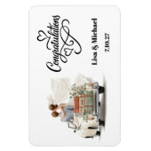 Magnet Flexible Aimant de couple de mariage (Vertical)