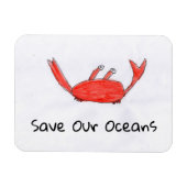 Magnet Flexible aimant de crabe (Horizontal)