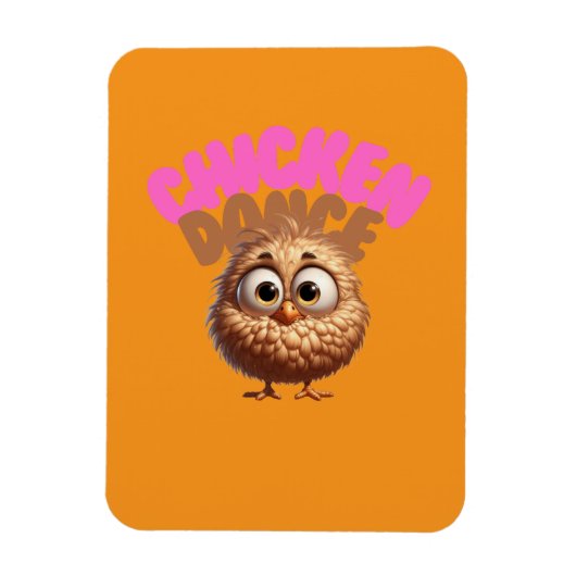 Magnet Flexible Aimant de danse de poulet (Vertical)