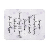 Magnet Flexible Aimant de définition de grand-mère (Horizontal)