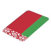 Magnet Flexible Aimant de drapeau biélorusse patriotique (Côté Gauche)