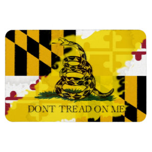 Magnet Flexible Aimant de drapeau du Maryland Gadsden