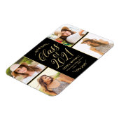 Magnet Flexible Aimant de Faire-part de graduation radiant (Côté Gauche)