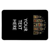 Magnet Flexible Aimant de fenêtre en verre tendu (Horizontal)