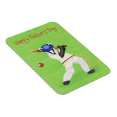 Magnet Flexible Aimant de Fête des pères de badger de cricket (Côté Droit)