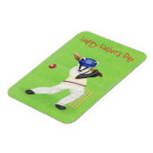Magnet Flexible Aimant de Fête des pères de badger de cricket (Côté Gauche)