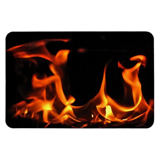 Magnet Flexible Aimant de feu dansant (Horizontal)