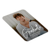 Magnet Flexible Aimant de fin d'études EDITABLE COULEUR (Côté Droit)