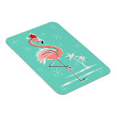 Magnet Flexible Aimant de Flamant rose de Noël flexible (Côté Droit)