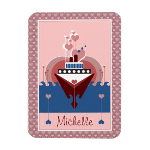 Magnet Flexible Aimant de Flexi personnalisé par amour de bateau