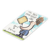 Magnet Flexible Aimant de gâteau au citron (Côté Gauche)