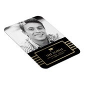 Magnet Flexible Aimant de graduation de couleur or Casquette MODIF (Côté Droit)