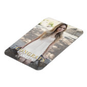 Magnet Flexible Aimant de graduation photo complète Félicitations  (Côté Gauche)