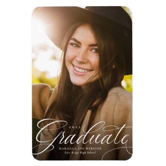 Magnet Flexible Aimant de graduation verticale simple script (Vertical)