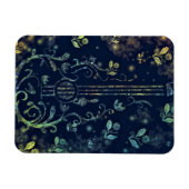 Magnet Flexible Aimant de guitare aux fleurs (Horizontal)